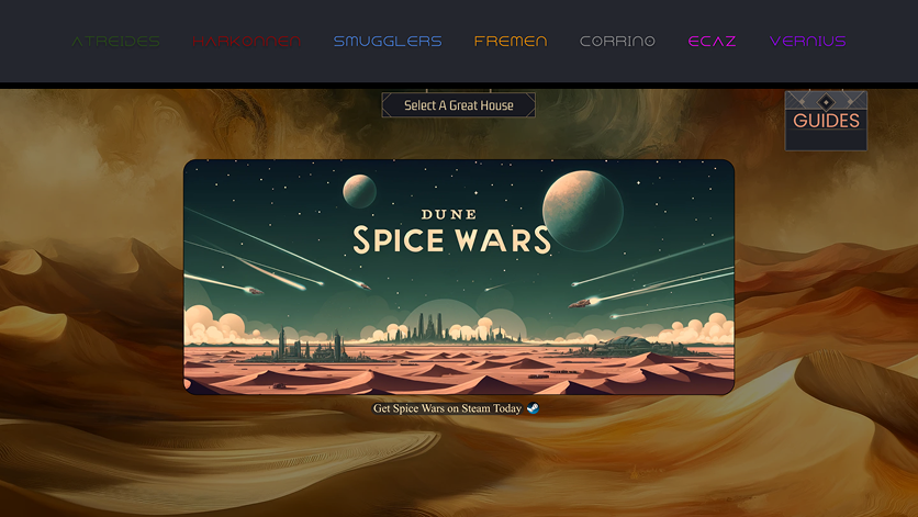 landing page
