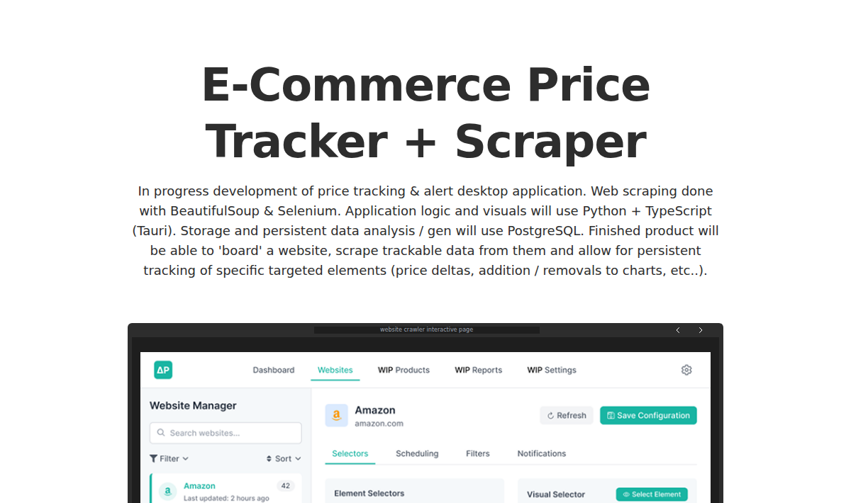 E-Commerce Price Tracker
