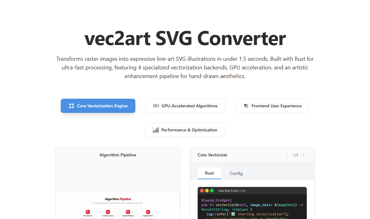 Vec2art - Image Vectorization